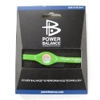 �yPOWER BALANCE�z �p���[�o�����X �V���R���o���h ���C��/�z���C�g WSP LIME/WHT XS(16cm)