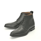 �yGIANCARLO MORELLI�z �W�����J�����E������ �r�W�l�X�V���[�Y SWIRL CHUKKA GM01147 NERO 39(24.5)