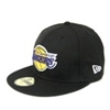 �yNEW ERA�z�j���[�G�� NBA HARDWOOD CLASSIC ���C�J�[�Y WSP LAKERS_BLK 7 3/8(58.7cm)