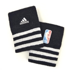 �yADIDAS�E�F�A�z �A�f�B�_�X P93935 NBA Wristband ���X�g�o���h WSP BLACK/WHITE F