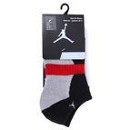 �yNIKE�E�F�A�z JORDAN 3 PACK NO SHOW �\�b�N�X 3���g 427416 �C���|�[�g WSP 010BLK/MSLV M(24-26)