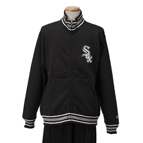 �yMAJESTIC�z �}�W�F�X�e�B�b�N MLB CLUTCH HITTER FZ TRACK JACKET �N���b�`�q�b�^�[ �g���b�N�W���P�b�g WSP �z���C�g�\�b�N�X_BLACK S