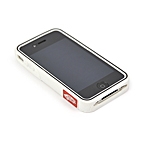 �yVANS�A�p�����z �o���Y iPHONE 4 CASE VN-0QEBWHT WHITE F(�t���[)