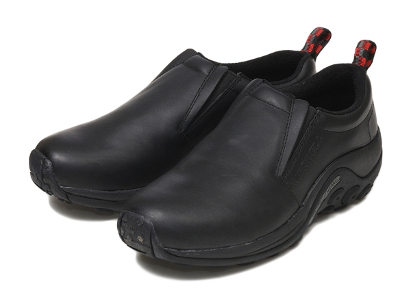 �yMERRELL�z ������ JUNGLE MOC LEATHER �W�����O�����b�N ���U�[ BLACK 7(25)