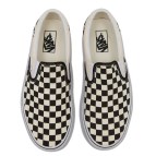 【VANS】 ヴァンズ CLASSIC SLIP-ON* クラシックスリッポン VN000EYEBWW BLK/WHT CHK/WHT 10H(28.5)