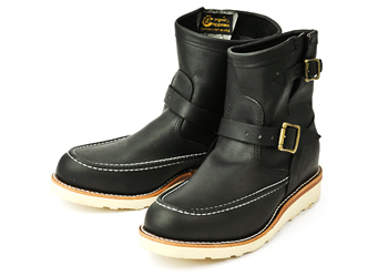 【CHIPPEWA】 チペワ 7 MOC ENGINEER BOOTS 7インチ モック エンジニアブーツ 97879 BLACK 10(28)