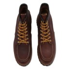【RED WING】 レッドウィング 6 CLASSIC MOC(LUG) 6インチ クラシック モック(ラグソール) 8146 DK.BROWN 10H(28.5)