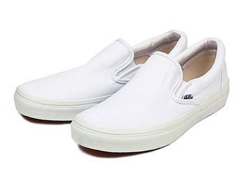 【VANS】 ヴァンズ SLIP ON スリッポン V98CLA T.WHITE 10H(28.5)