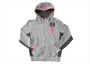 �yREVIBE�z �����@�C�u RV10AW12002 REVIBE LOGO Sweat zip parka �W�b�v �p�[�J�[ WSP GRAY S