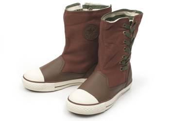キッズ【converse】 コンバース CLD ALL STAR SIDE-CROSS BOOTS BROWN 16