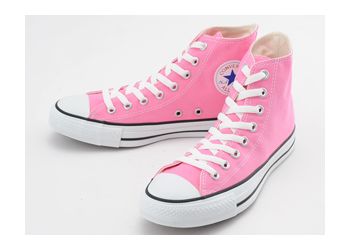 【converse】 コンバース CANVAS ALL STAR HI キャンバス オールスター ハイ PINK 7(25.5)