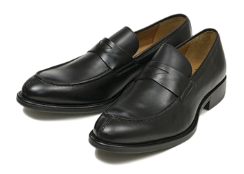 【GIANCARLO MORELLI】 ジャンカルロ・モレリ ビジネスシューズ LOAFER GM01164 NERO 45(28.5-29)
