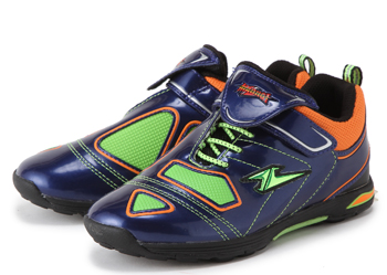 キッズ 【HAWKINS】 ホーキンス スニーカー MACH STRIKE マッハ ストライク HK81113 PURPLE/L.GREEN 17