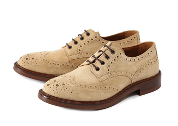 【GIANCARLO MORELLI】 ジャンカルロ・モレリ ウイングチップ ラウンド WING LOW GM01168 TAN(ブラウン) 39(24.5)