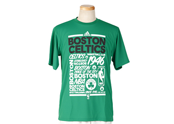 【 ADIDASウェア 】 O16125 NBA Team CL TEE ボストン セルティックス WSP KELLYSLD M