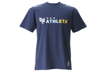 【 ATHLETA 】 03186 11SS グラデーション ロゴ Tシャツ WSP 90NVY S