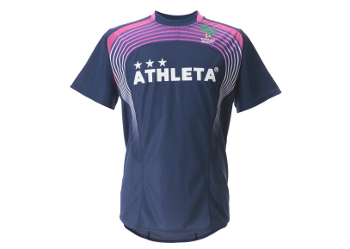 【 ATHLETA 】 アスレタ 02169 11SS 昇華プリント プラクテイスシャツ WSP 90NVY XL
