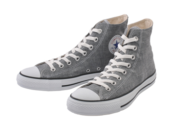 【converse】 コンバース ALL STAR CHAMBRAY (A) HI オールスター シャンブレー (A) ハイ ABC-MART限定 GREY 9(27.5)