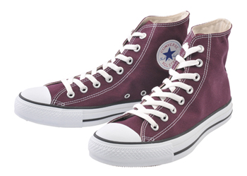 	�yconverse�z �R���o�[�X CANVAS ALL STAR (A) HI �L�����o�X �I�[���X�^�[ �n�C RAISIN 7(25.5)	