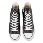 【converse】 コンバース LEATHER ALL STAR HI レザー オールスター ハイ BLACK 11H(30)