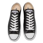 【converse】 コンバース LEATHER ALL STAR OX レザー オールスター オックス BLACK 11H(30)