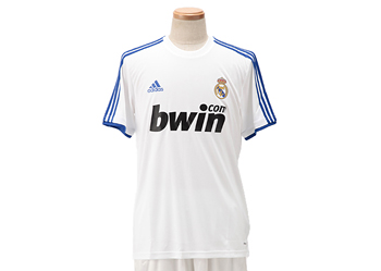 【ADIDASウェア】 V34416 11 レアルマドリッド レプリカホーム Tシャツ WSP WHITE/TRUEBLUE M(インポートS)