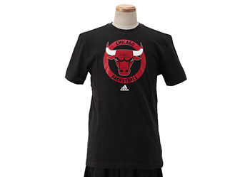 【ADIDASウェア】 アディダス G37783 Smr Run Tシャツ シカゴ・ブルズ WSP BLACK S