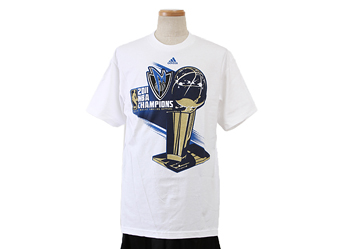 【 ADIDASウェア 】 NBA ChampionShip Roster Tee マーベリックス インポート WSP WHITE S