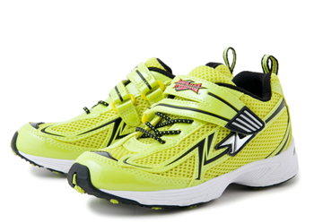 キッズ 【HAWKINS】 ホーキンス スニーカー MACH.GT560 HK81248 N.YELLOW/BLACK 16