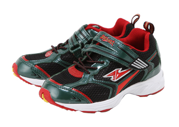 キッズ 【HAWKINS】 ホーキンス スニーカー MACH.GT950 マッハジーティー 950 HK81318 GREEN/BLACK/RED 16