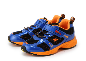 キッズ 【HAWKINS】 ホーキンス スニーカー MACH.GT780 マッハジーティー 780 HK81238 BLUE/ORANGE 16