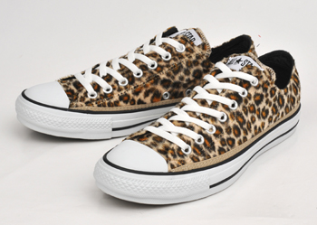 	�yconverse�z �R���o�[�X ALL STAR LEOPARD(A) OX �I�[���X�^�[ ���I�p�[�h �I�b�N�X ABC-MART���� BROWN 7(25.5)	