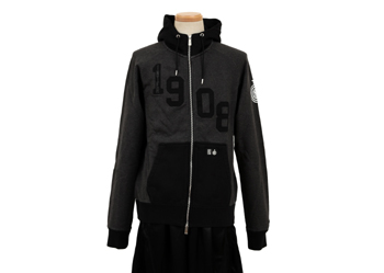 【 NIKEウェア 】 419937 11-12 インテル AW77フルジップフード WSP 032BLK.HT/BLK S