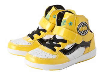 キッズ 【VANS】 バンズ JUNO V2033KV DNC SP12 YEL/WHT 16