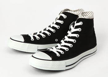 【converse】 コンバース ALL STAR W DOT HI オールスター ダブルドット ハイ BLACK 9(27.5)