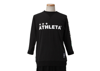 【ATHLETA】 アスレタ 03196 11FW 七分袖ロングTシャツ WSP 70BLK L