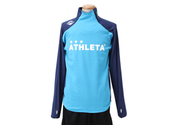 【ATHLETA】 アスレタ 03198 11FW ライトフリースプラシャツ WSP 90NVY M