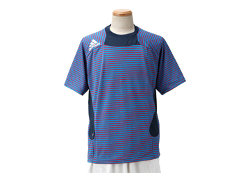 【 ADIDASウェア 】 O37746 adi-TRICK Style グラフィック プラクティスシャツ WSP SHARPBLUE S