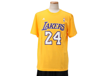 【 ADIDASウェア 】 G34541 Gmtm Tm Color T レイカーズ コービー WSP GOLDSLD M