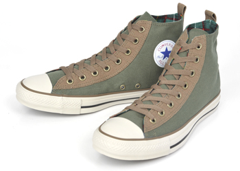 【converse】 コンバース ALL STAR EYESTITCH HI オールスター アイステッチ ハイ GREEN 4H(23.5)