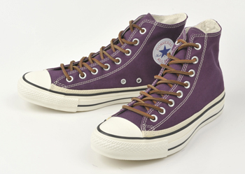 【converse】 コンバース ALL STAR HEAVY-CANVAS HI オールスター ヘビーキャンバス ハイ PURPLE 7(25.5)