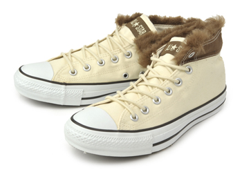 【converse】 コンバース ALL STAR TD-FUR(A) OX オールスター ターンダウンファー オックス ABC-MART限定 WHITE 9(27.5)