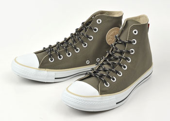 【converse】 コンバース ALL STAR NYLON-JKT(A) HI オールスター ナイロンジャケット ハイ ABC-MART限定 KHAKI 8H(27)