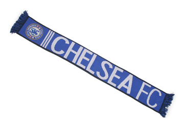 【 ADIDASウェア 】 O02572 11FW ヨーロピアンクラブニットスカーフ チェルシー WSP CFCREFBLU/WHITE F