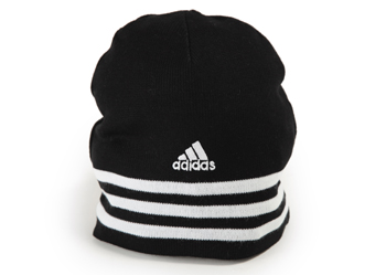 【ADIDASウェア】 U39105 11 ALL BLACKS オールブラックス ビーニー WSP BLACK/WHITE M(54-57cm)