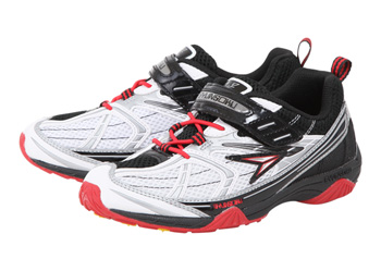 キッズ 【シュンソク】 シュンソク JJ-573 SJJ-5735 WHITE/BLACK 19