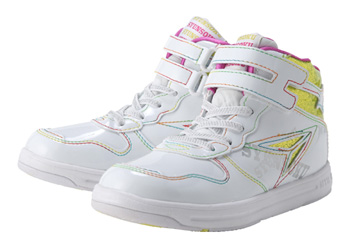 キッズ 【シュンソク】 シュンソクダンス 822 LEJ-8225 WHITE 22.5