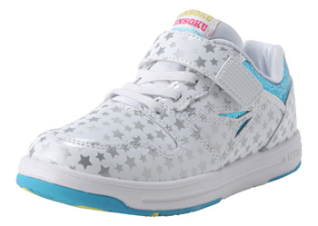 キッズ 【シュンソク】 シュンソクダンス 821 LEJ-8215 WHITE 22.5