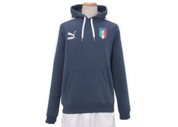 【 PUMAウェア 】 741008 12SS イタリア フーディー WSP 03 NAVY S