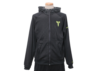 【NIKEウェア】 ナイキ KOBE コービー 7 TKO フルジップフーディ 451034 SP12 WSP 010BLK/アンスラサイト S